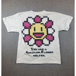 Takashi Murakami x Rorokuri Flowers Men's Med. You Are A Flower Holder Shirt NFT